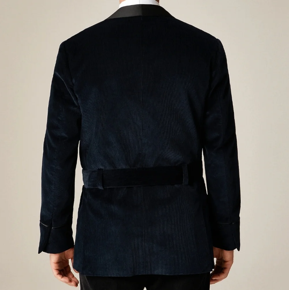 J Crew Shawl-collar lounge jacket in Italian corduroy Size 42S NEW!  Blazer $498